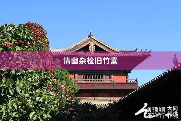 清幽杂检旧竹素